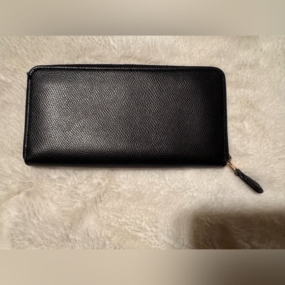 Coach Crossgrain Leather Accordion Zip Wallet F54007 - Picture 4 of 9